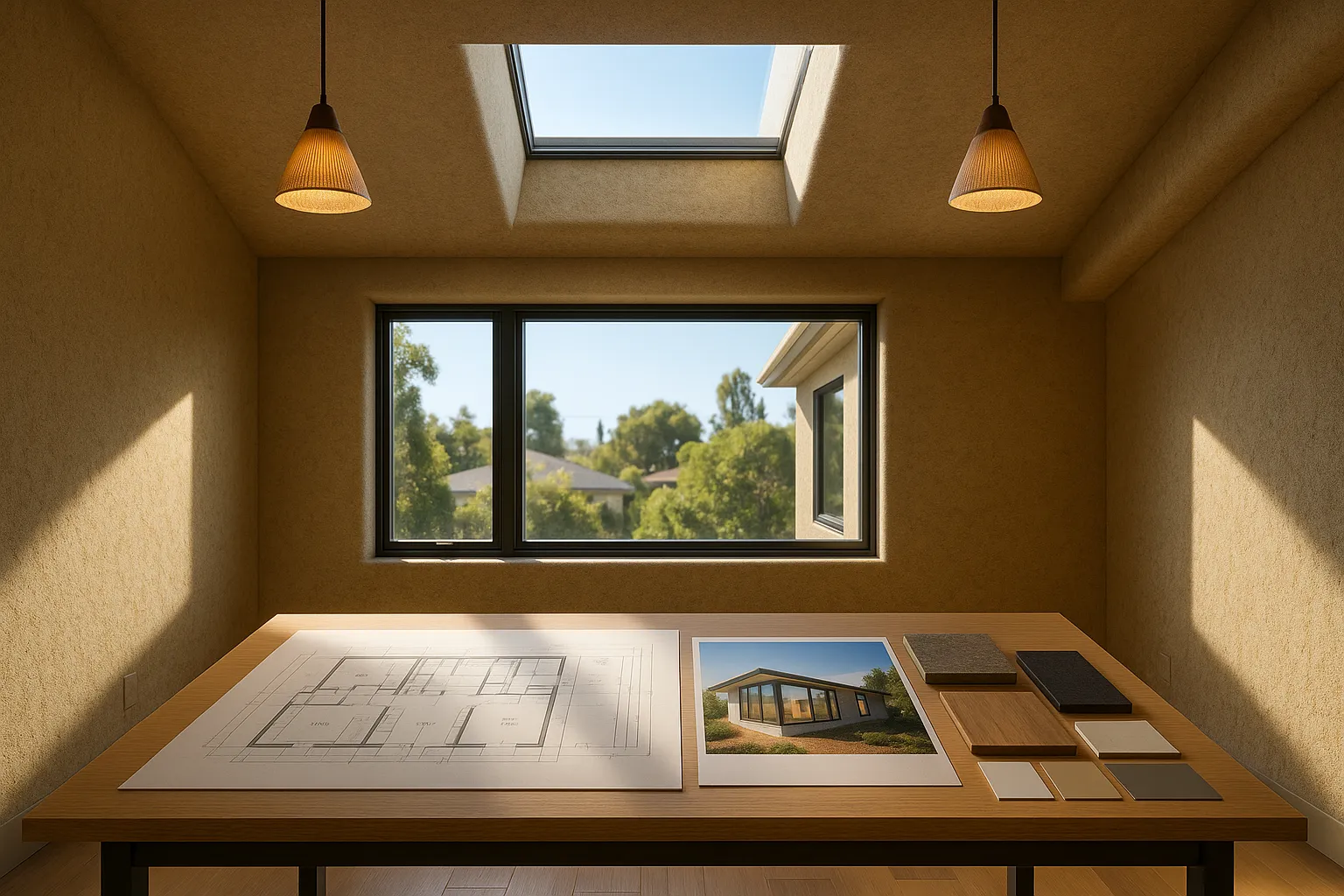 Interior of a Title 24 compliant design-build project in Los Angeles, California