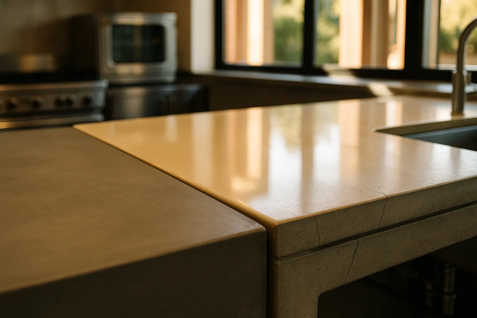 Microcement vs Epoxy vs Concrete Overlays in Los Angeles: Which Countertop Finish Actually Holds Up?